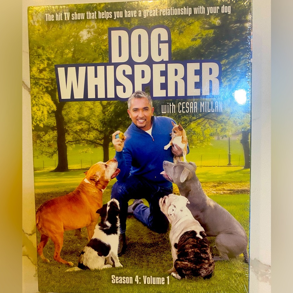 NWT Dog Training DVD- Cesar Millan- THE DOG WHISPERER..Season 4 / Volume 1